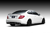 Mercedes C63 AMG Coupe by Vorsteiner - Schite
