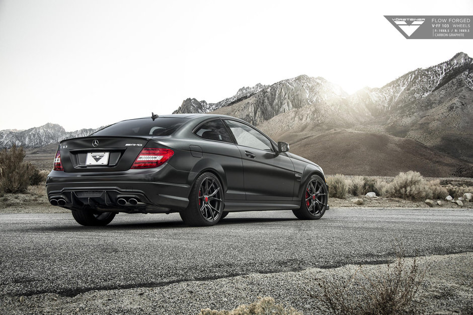 Mercedes C63 AMG Coupe by Vorsteiner