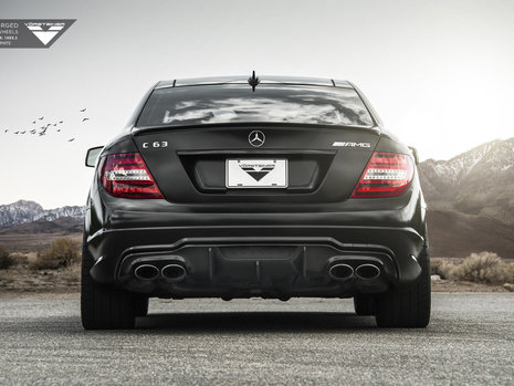 Mercedes C63 AMG Coupe by Vorsteiner