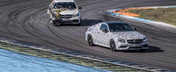 Mercedes publica o noua serie de imagini ale viitorului sau C63 Coupe