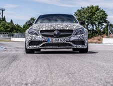 Mercedes C63 AMG Coupe - Noi poze spion