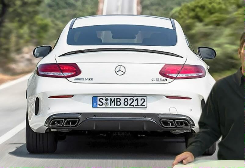 Mercedes C63 AMG Coupe - Primele poze