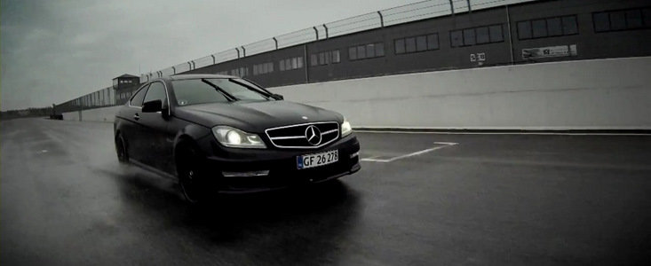 Mercedes C63 AMG Coupe - Simfonie in V8 major Mercedes C63 AMG Coupe - Simfonie in V8 major
