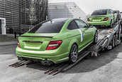 Mercedes C63 AMG Coupe Viper Green Legacy Edition