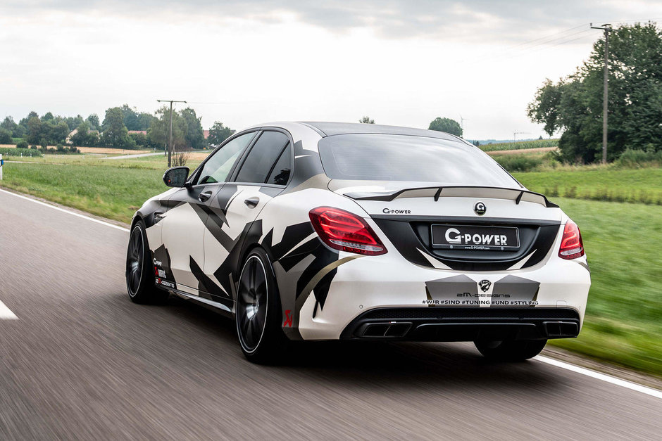 Mercedes C63 AMG de 800 CP