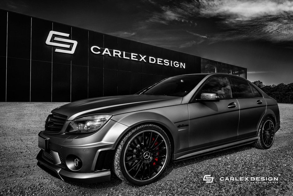 Mercedes C63 AMG de la Carlex