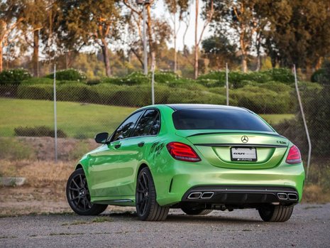 Mercedes C63 AMG de la Vorsteiner