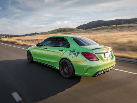 Mercedes C63 AMG de la Vorsteiner