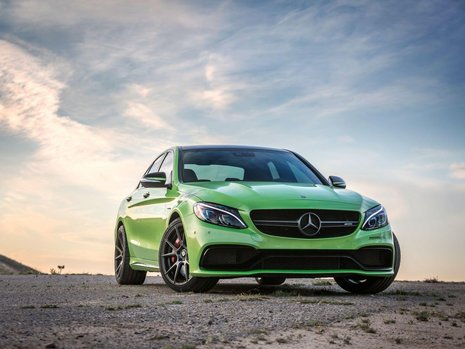 Mercedes C63 AMG de la Vorsteiner