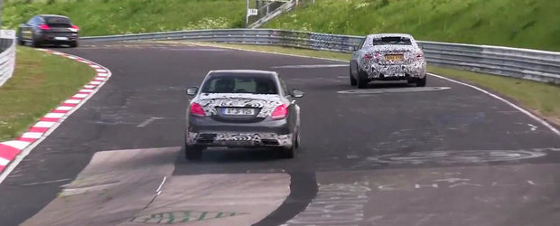 Mercedes C63 AMG revine la Nurburgring pentru o noua runda de teste