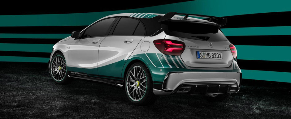 Mercedes celebreaza succesul din Formula 1 cu un hot-hatch de 381 CP Mercedes celebreaza succesul din Formula 1 cu un hot-hatch de 381 CP