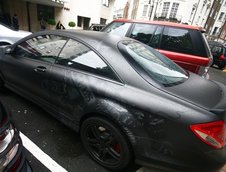Mercedes CL63 AMG in haine Ed Hardy