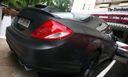 Mercedes CL63 AMG in haine Ed Hardy Mercedes CL63 AMG in haine Ed Hardy