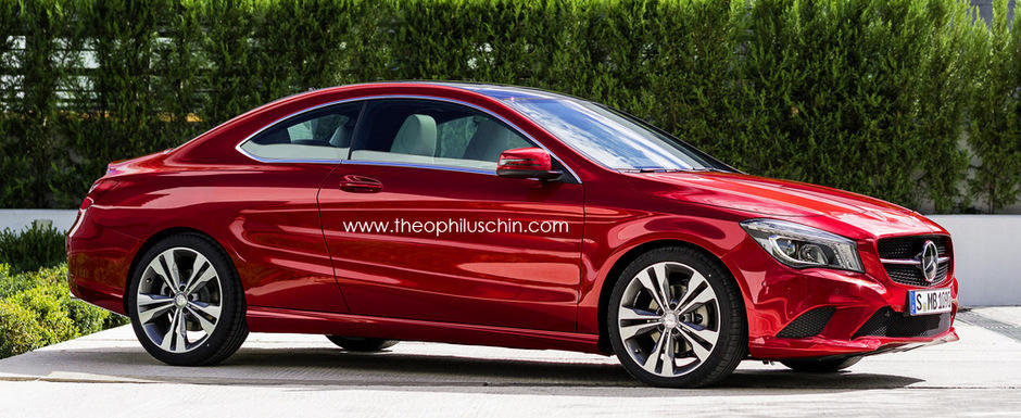 Mercedes CLA Coupe, intre realitate si fictiune Mercedes CLA Coupe, intre realitate si fictiune