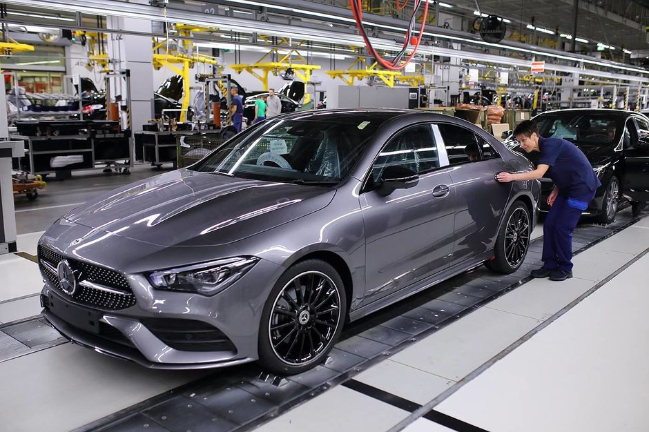 Mercedes CLA - Productie