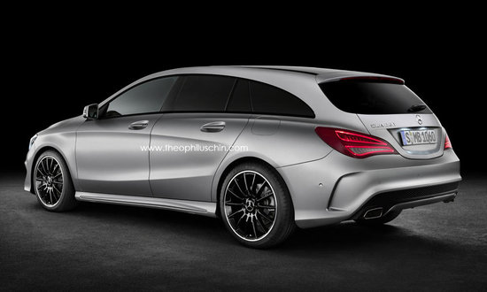 Mercedes CLA Shooting Brake - Ipoteza de design