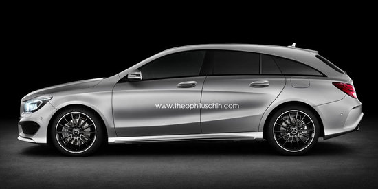 Mercedes CLA Shooting Brake - Ipoteza de design