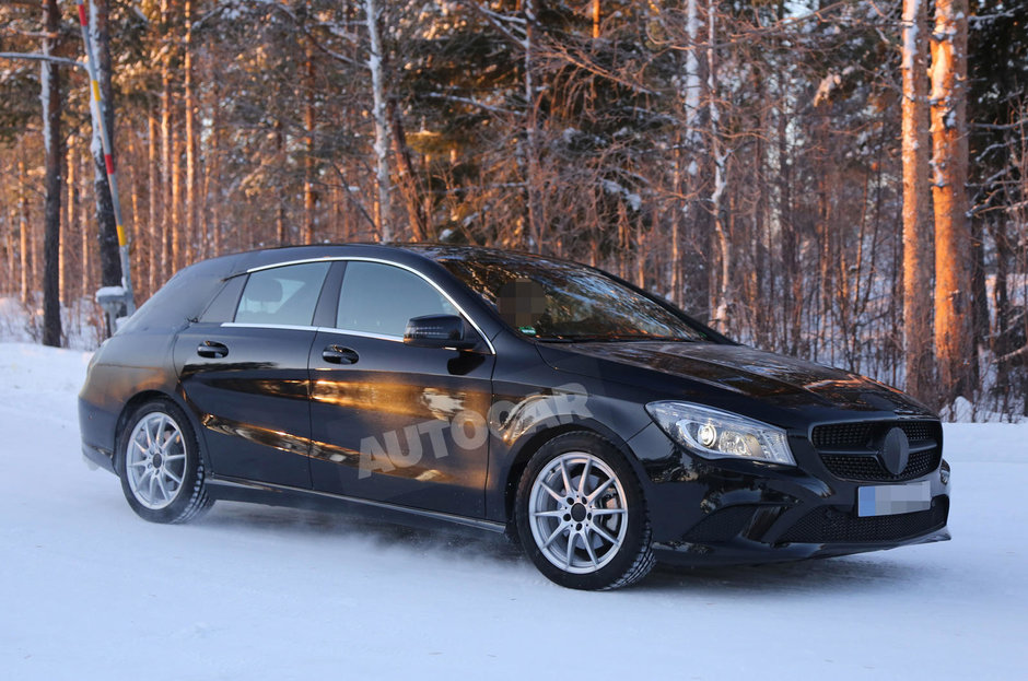 Mercedes CLA Shooting Brake - Noi Poze Spion