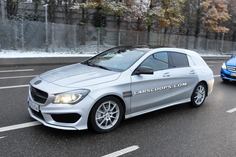 Mercedes CLA Shooting Brake - Poze Spion