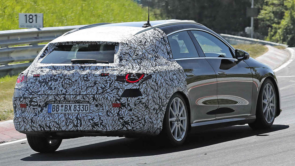 Mercedes CLA Shooting Brake - Poze spion