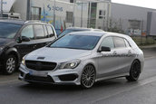 Mercedes CLA45 AMG Shooting Brake - Poze Spion