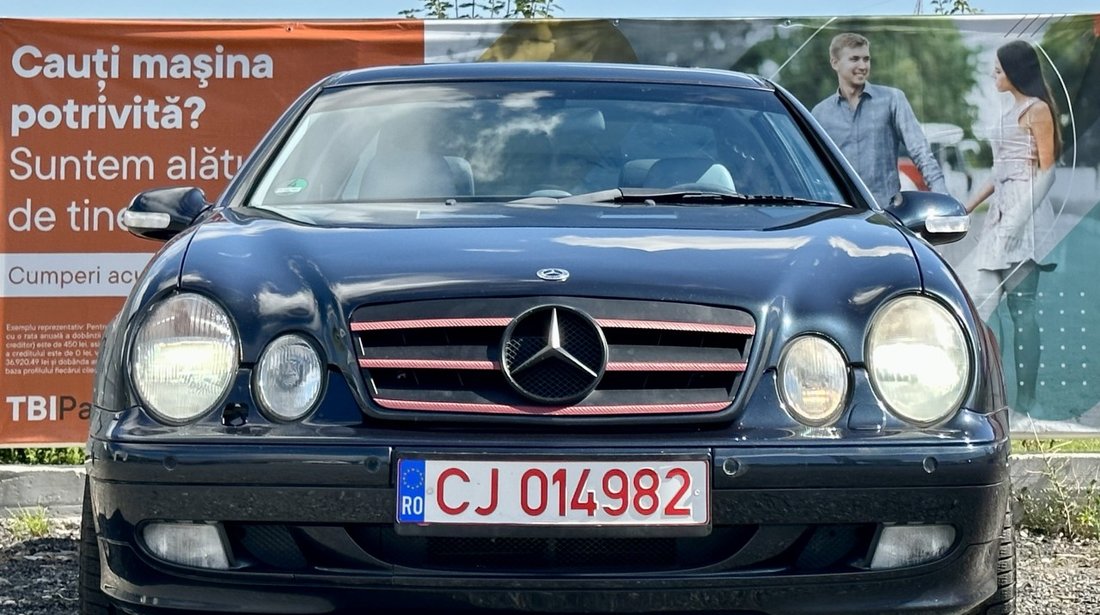 Mercedes CLK 430 430 Avantgarde V8 Xenon Navi Piele PDC Trapa 2001 2001