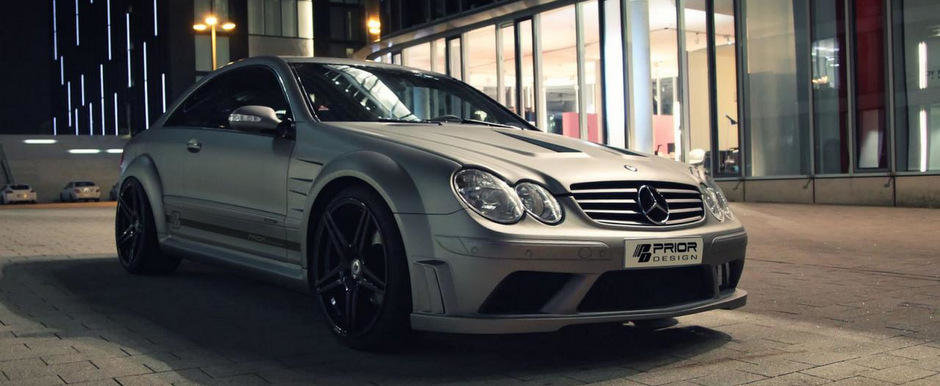 Mercedes CLK by Prior Design - De la standard la Black Series in doi pasi si trei miscari