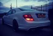 Mercedes CLK transformat in C-Class Coupe