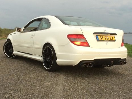 Mercedes CLK transformat in C-Class Coupe