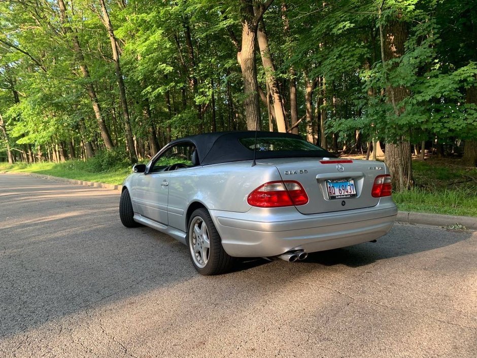 Mercedes CLK55 AMG de vanzare