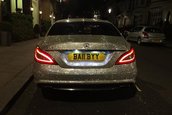 Mercedes CLS incrustat cu diamante