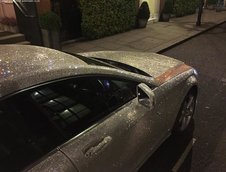 Mercedes CLS incrustat cu diamante