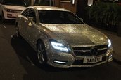 Mercedes CLS incrustat cu diamante