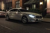 Mercedes CLS incrustat cu diamante