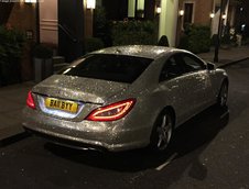 Mercedes CLS incrustat cu diamante