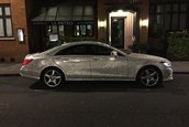 Mercedes CLS incrustat cu diamante