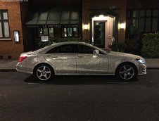 Mercedes CLS incrustat cu diamante