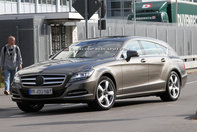 Mercedes CLS Shooting Brake - Noi poze spion