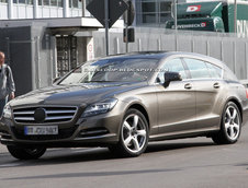 Mercedes CLS Shooting Brake - Noi poze spion