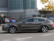 Mercedes CLS Shooting Brake - Noi poze spion