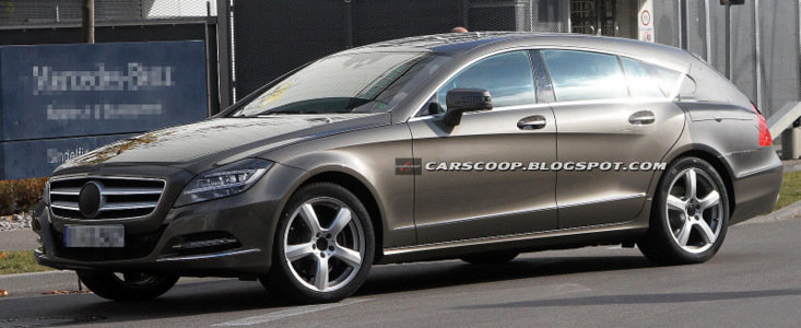 Mercedes CLS Shooting Brake, tot mai aproape de productia de serie