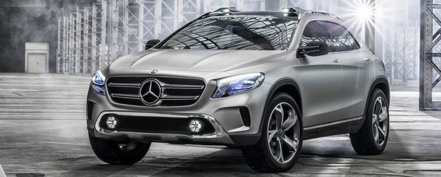 Mercedes Concept GLA - Surpriza germanilor pentru Salonul Auto de la Shanghai