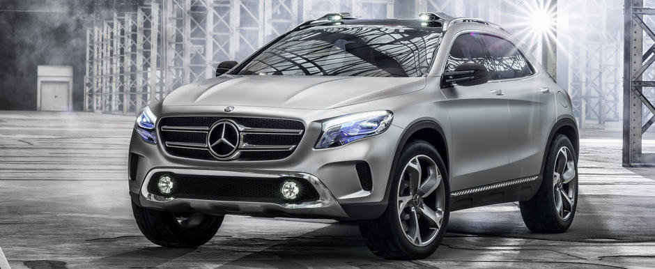 Mercedes Concept GLA - Surpriza germanilor pentru Salonul Auto de la Shanghai Mercedes Concept GLA - Surpriza germanilor pentru Salonul Auto de la Shanghai