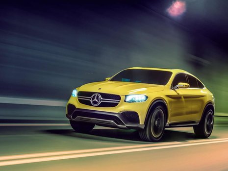 Mercedes Concept GLC Coupe