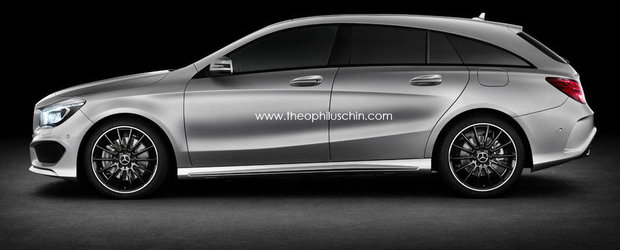 Mercedes confirma lansarea unui CLA Shooting Brake