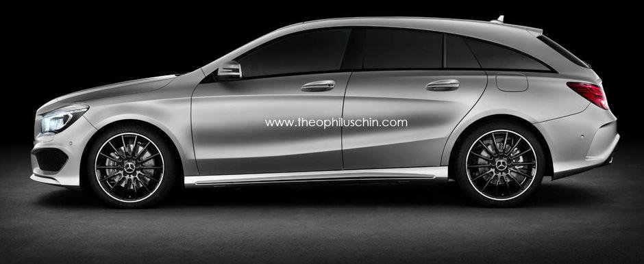 Mercedes confirma lansarea unui CLA Shooting Brake Mercedes confirma lansarea unui CLA Shooting Brake