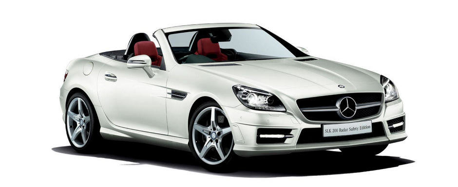 Mercedes dezvaluie noua editie speciala SLK200 Radar Safety Mercedes dezvaluie noua editie speciala SLK200 Radar Safety