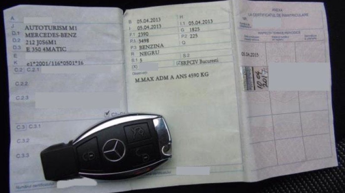 Mercedes E 200 350 4Matic 7G-TRONIC BlueEFFICIENCY ECO Start/Stop - 3.498 cc / 306 CP 2013