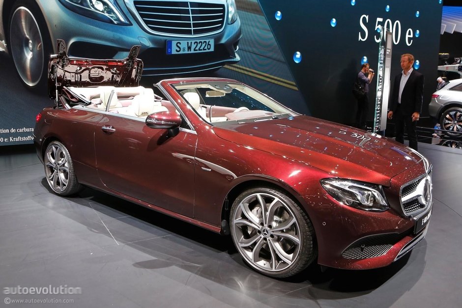 Mercedes E-Class Convertible- Poze reale