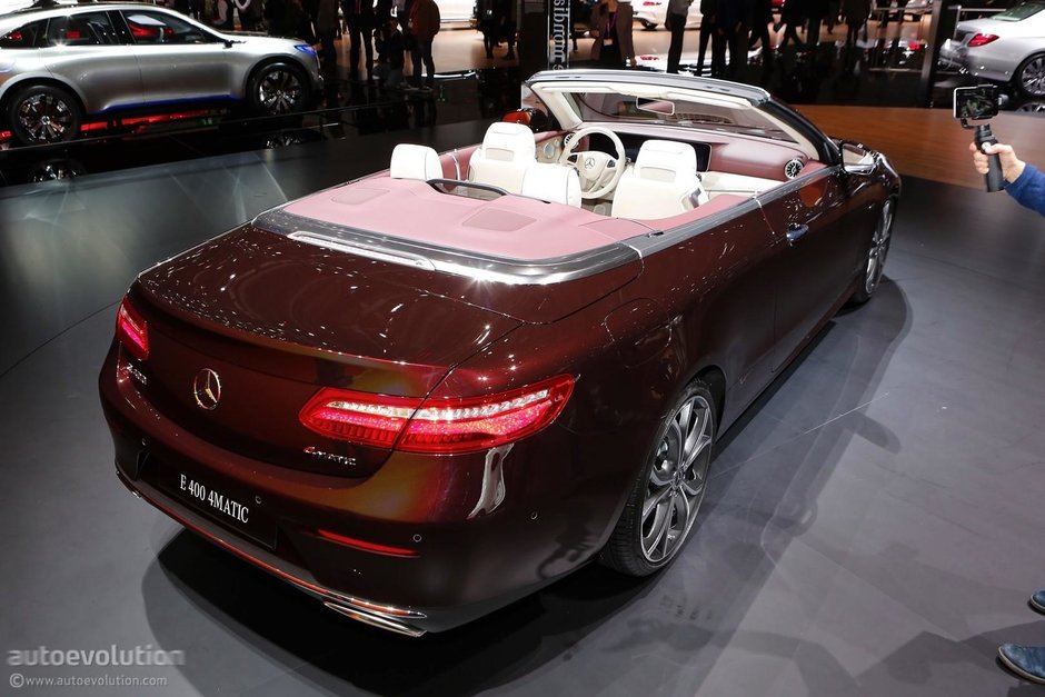 Mercedes E-Class Convertible- Poze reale